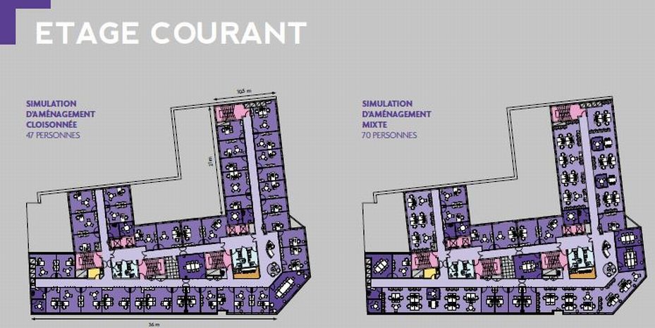 Bureau Paris 3398m² Location bureau Paris OLBUR2424274 7